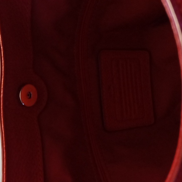 Beautiful true red Coach - Picture 5 of 11